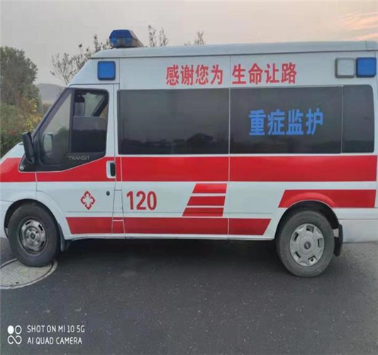 西充救护车出租服务案例3